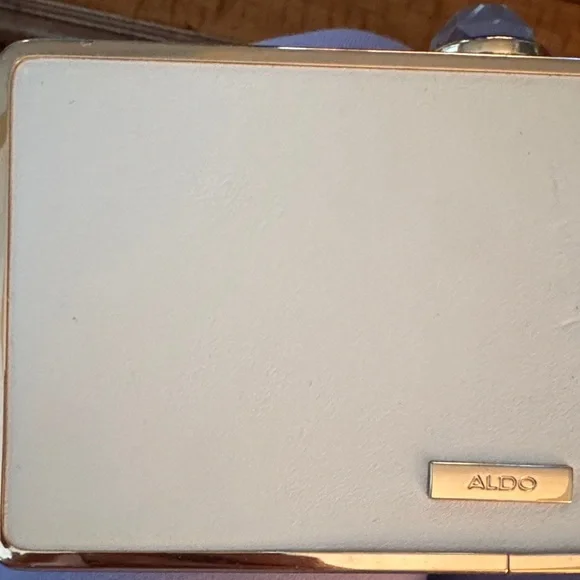 Aldo Miss 2 Mrs Las Vegas License Plate Clutch - Picture 5 of 6